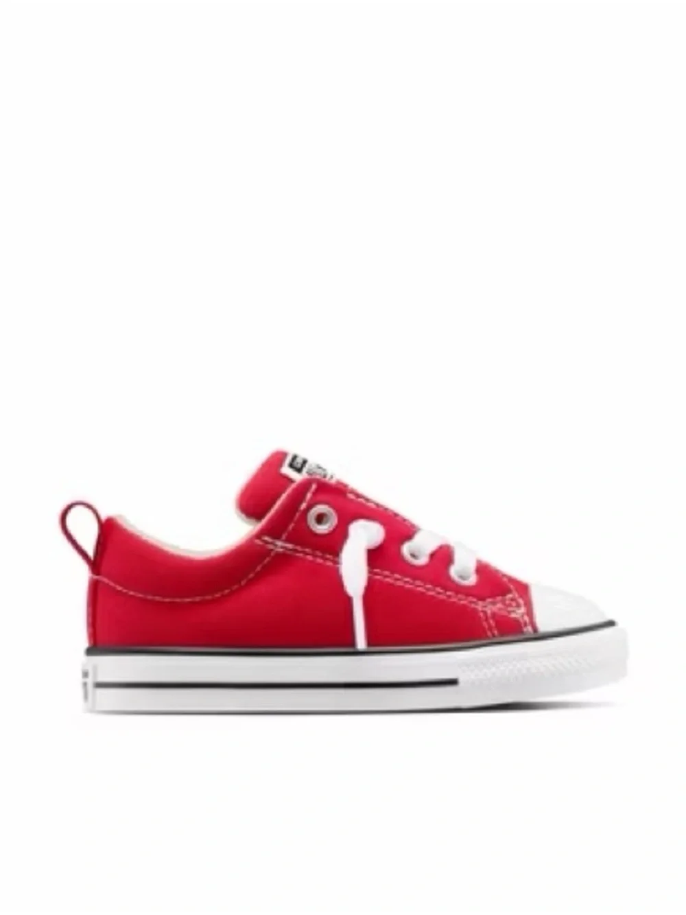 Converse Toddler Street Ox Low Top Sneakers •Red 7T